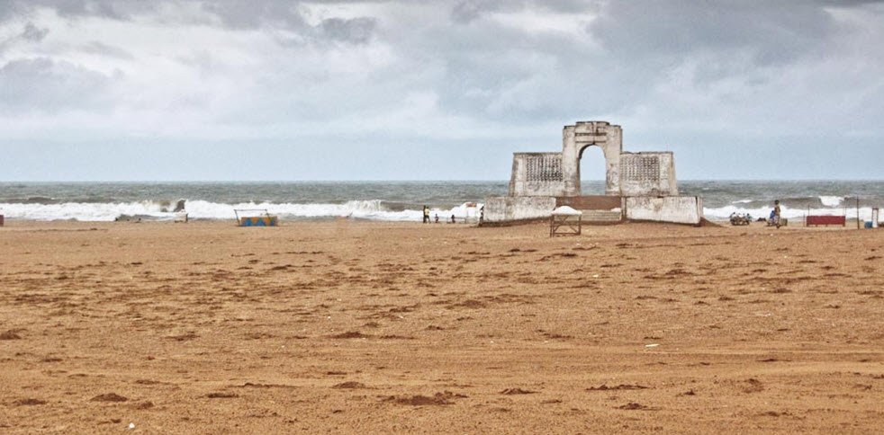 Edward Elliot's Beach, Tamil Nadu, India